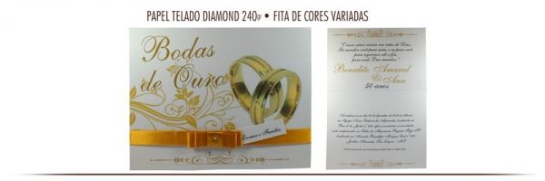 Convite Casamento - B.OURO01